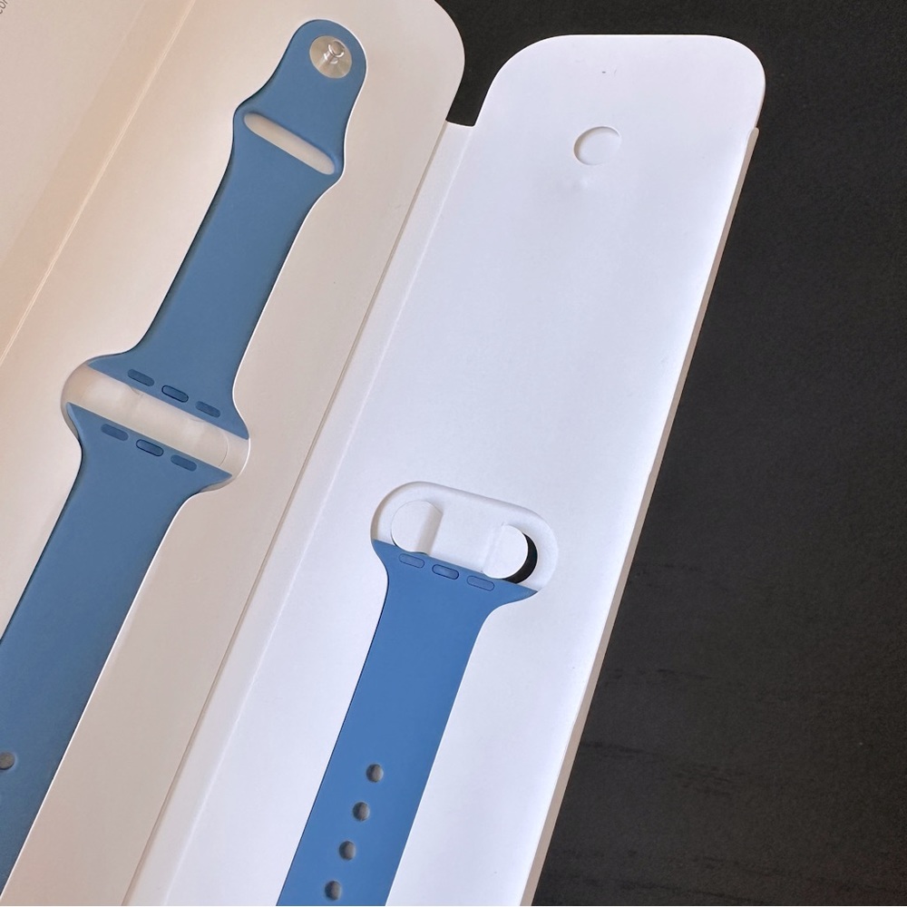 NWT - APPLE Watchband, 42mm in Denim Blue